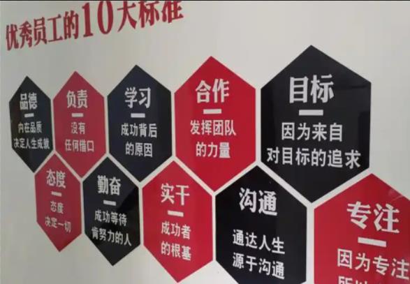  大英公司文化墙的作用