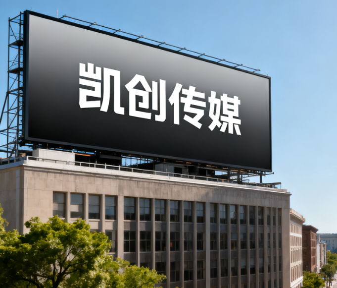  大英户外广告牌的设计与制作